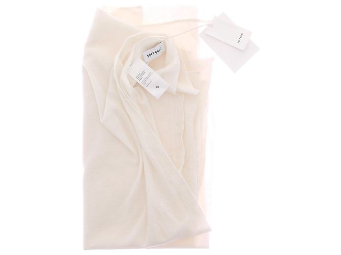Autre Marque Pareo SOFT GOAT Crema Beige - vista 2