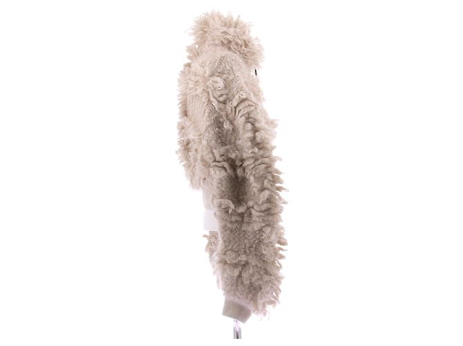 Brunello Cucinelli Weste aus Wolle Beige M - Ansicht 3