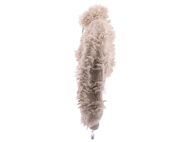 Brunello Cucinelli Weste aus Wolle Beige M - Ansicht 4