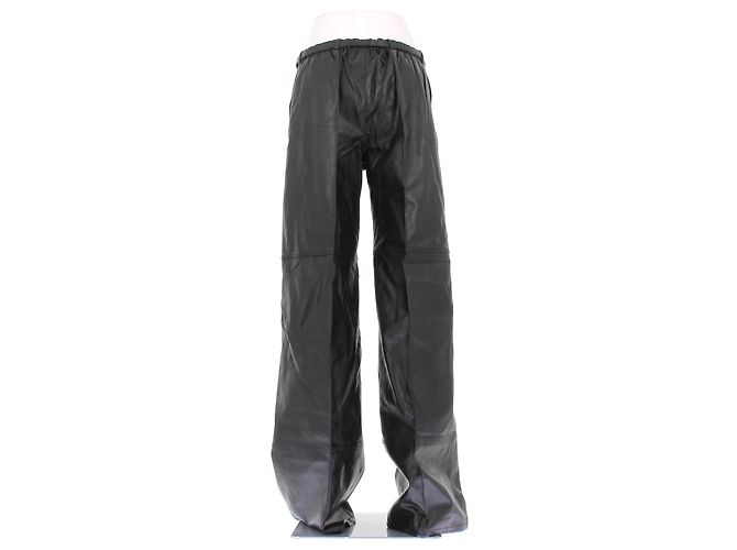 Rat & Boa Schwarze Lederhose - Ansicht 2