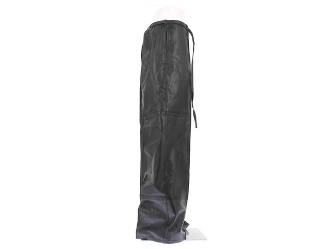 Rat & Boa Schwarze Lederhose - Ansicht 3