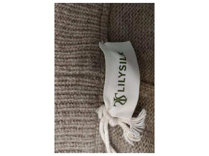 Autre Marque Pantalones de lana beige LILYSILK - vista 5