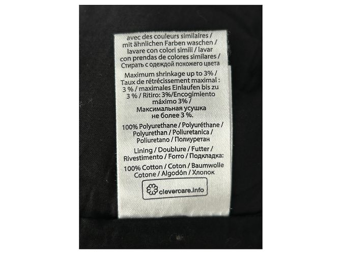 Rotate Pantalones negros efecto cuero - vista 5