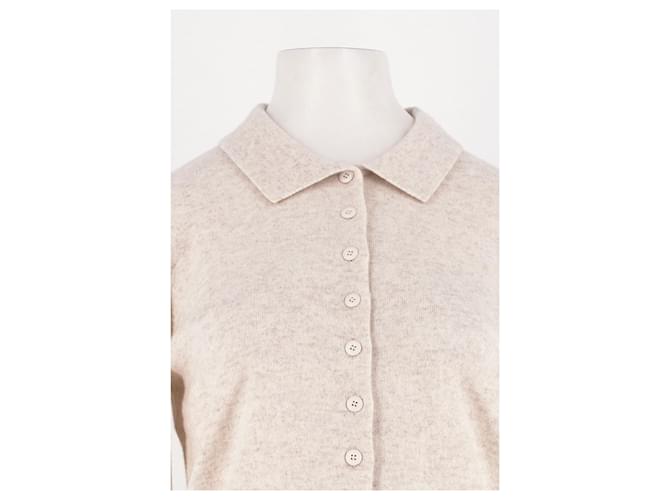Autre Marque Beiger Kaschmir-Gilet - Ansicht 2
