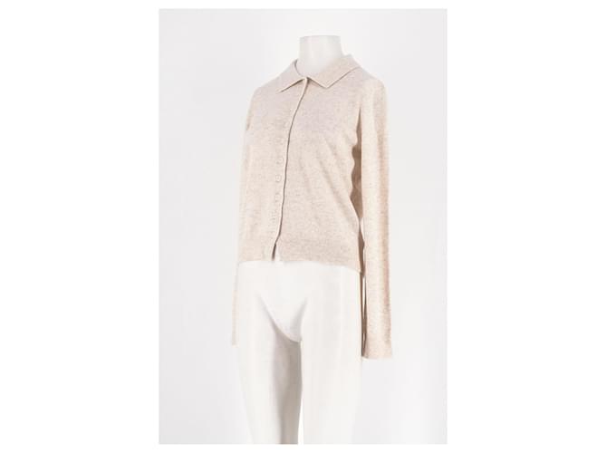 Autre Marque Beiger Kaschmir-Gilet - Ansicht 4
