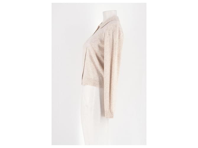 Autre Marque Beiger Kaschmir-Gilet - Ansicht 5