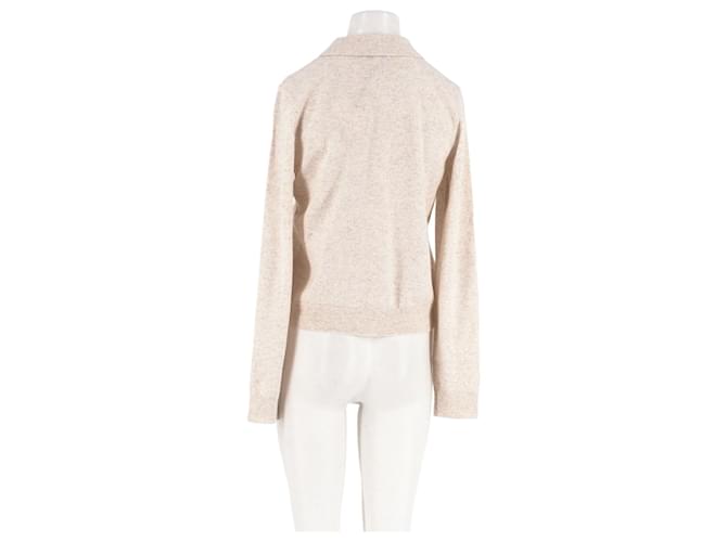 Autre Marque Beiger Kaschmir-Gilet - Ansicht 6