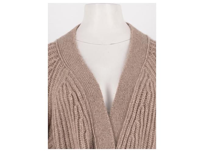 Autre Marque Beiger Kaschmir-Gilet - Ansicht 2