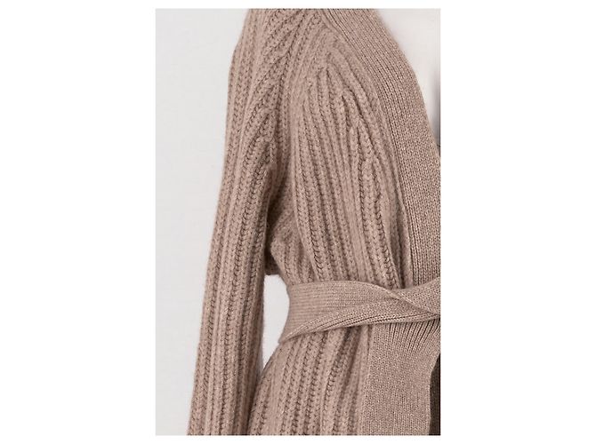 Autre Marque Beiger Kaschmir-Gilet - Ansicht 3
