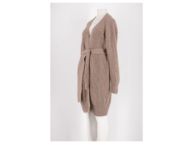 Autre Marque Beiger Kaschmir-Gilet - Ansicht 4