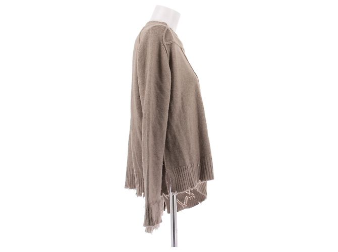 Zadig & Voltaire Hellbrauner Kaschmirpullover - Ansicht 3