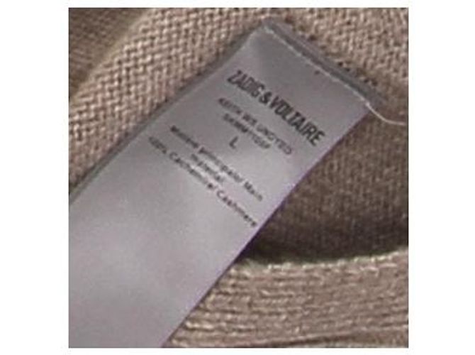 Zadig & Voltaire Hellbrauner Kaschmirpullover - Ansicht 6