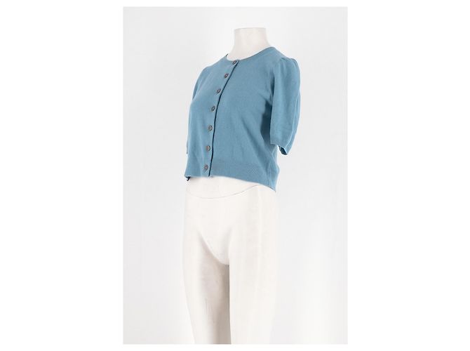 Top de cachemira azul Johnnie Boden S - vista 4