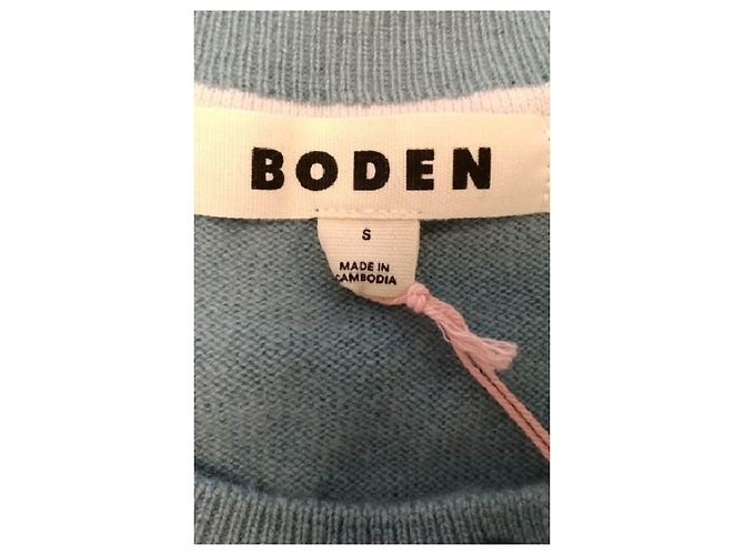 Top de cachemira azul Johnnie Boden S - vista 8