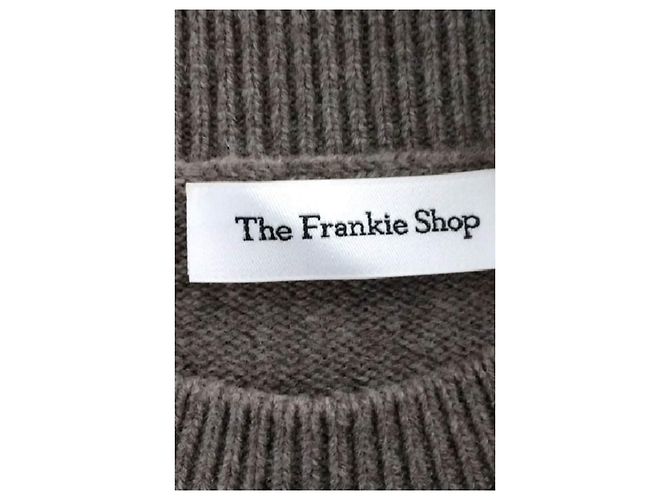 Autre Marque THE FRANKIE SHOP Wollpullover Braun - Ansicht 7
