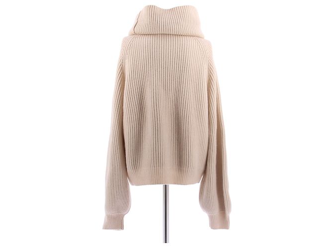 Céline Rollkragenpullover aus Kaschmir Beige - Ansicht 2