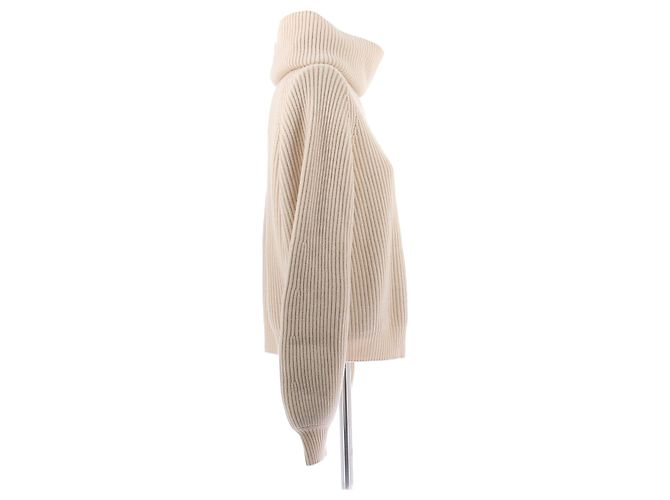 Céline Rollkragenpullover aus Kaschmir Beige - Ansicht 3