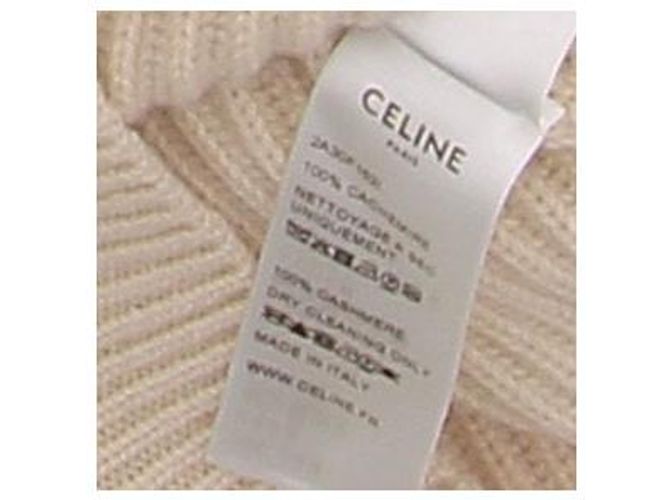 Céline Rollkragenpullover aus Kaschmir Beige - Ansicht 6