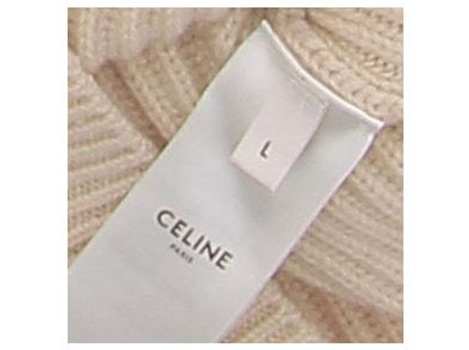 Céline Rollkragenpullover aus Kaschmir Beige - Ansicht 7