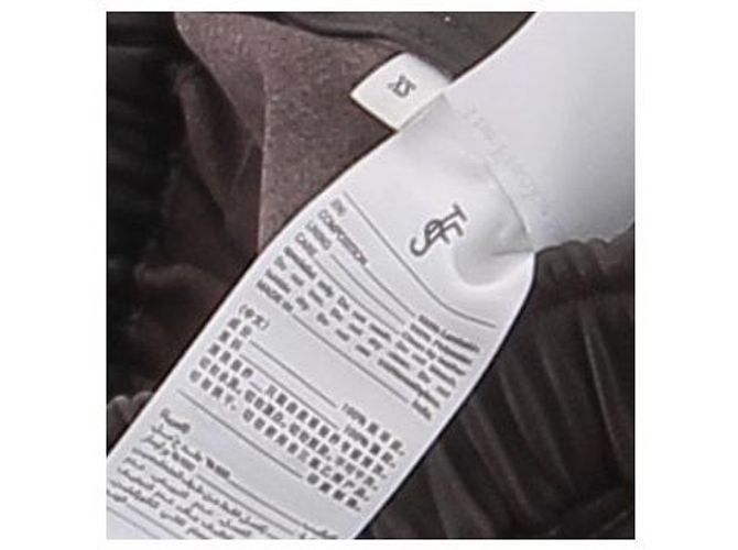 Autre Marque Pantalones de cuero marrón Castaño - vista 5