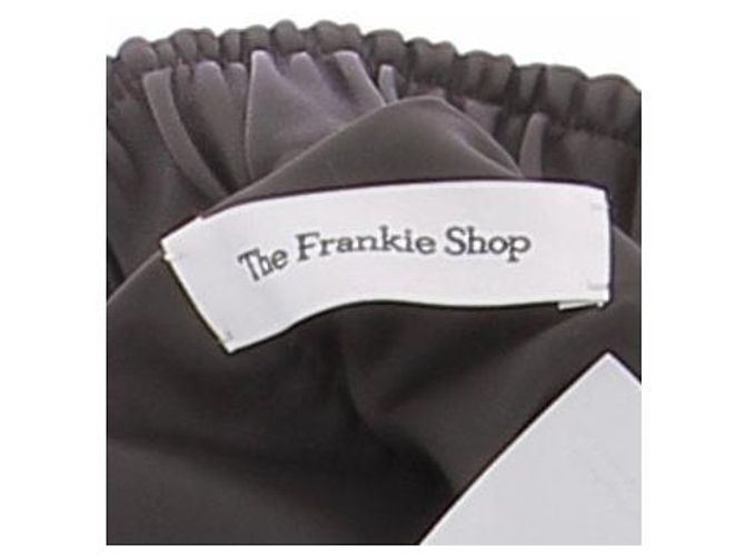 Autre Marque Pantalones de cuero marrón Castaño - vista 6