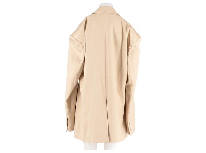 Autre Marque Blazer de lino beige THE FRANKIE SHOP - vista 6
