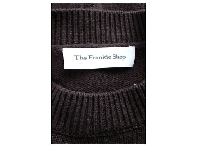 Autre Marque THE FRANKIE SHOP Wollpullover Braun - Ansicht 7