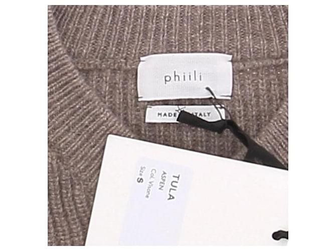 Autre Marque PHIILI Tula Kaschmirpullover Braun - Ansicht 5