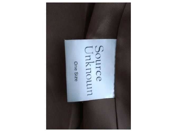 Autre Marque Braune Wildlederjacke - Ansicht 7