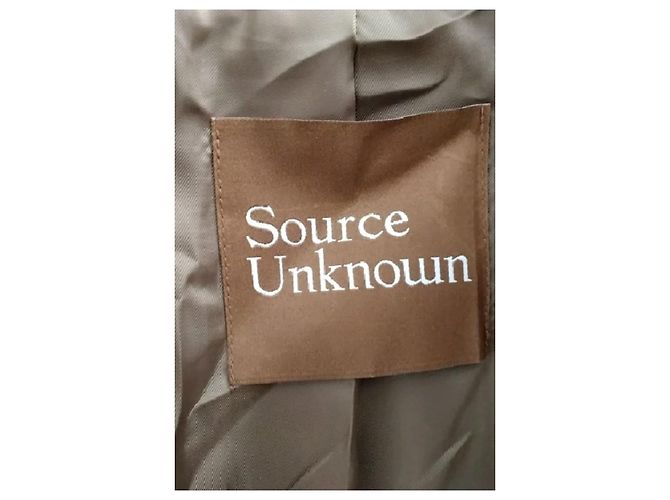 Autre Marque Braune Wildlederjacke - Ansicht 8