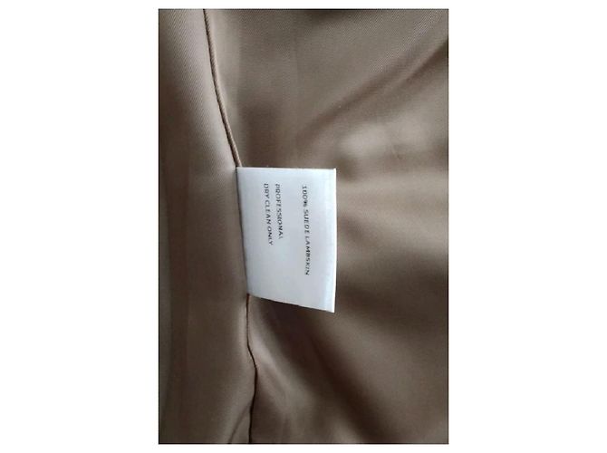 Autre Marque Braune Wildlederjacke - Ansicht 9
