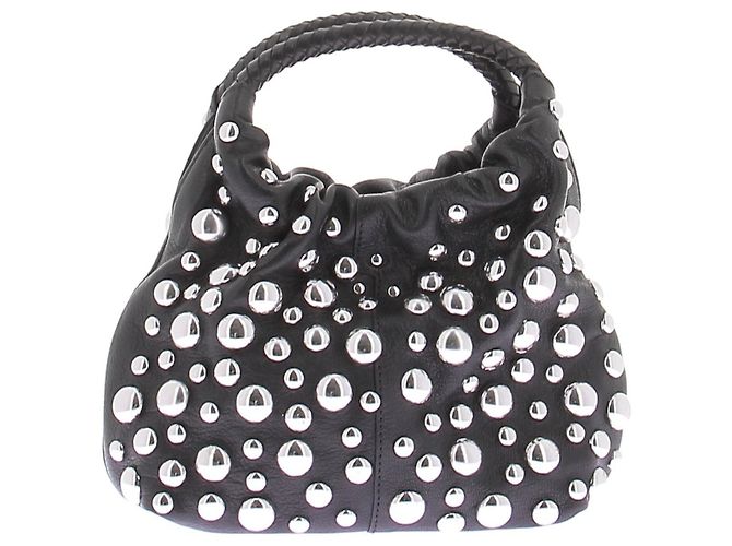 Borsa a mano Jerome Dreyfuss Gordi S in pelle nera Nero - vista 3