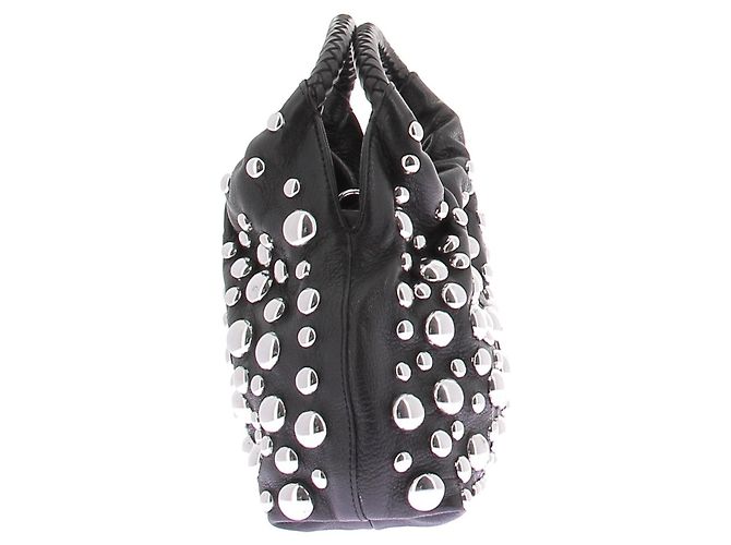 Borsa a mano Jerome Dreyfuss Gordi S in pelle nera Nero - vista 5
