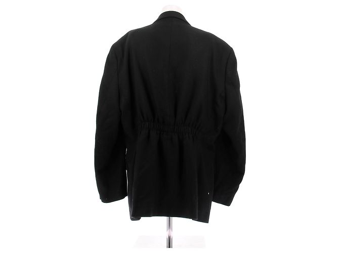 Autre Marque MEN'S GIRLS Blazer Schwarz Polyester Größe 48 - Ansicht 2
