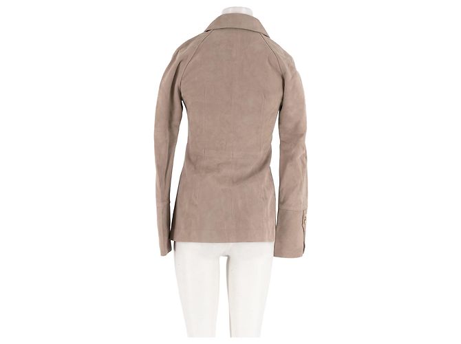 Autre Marque Camisa recta de ante beige BY MALINA - vista 6