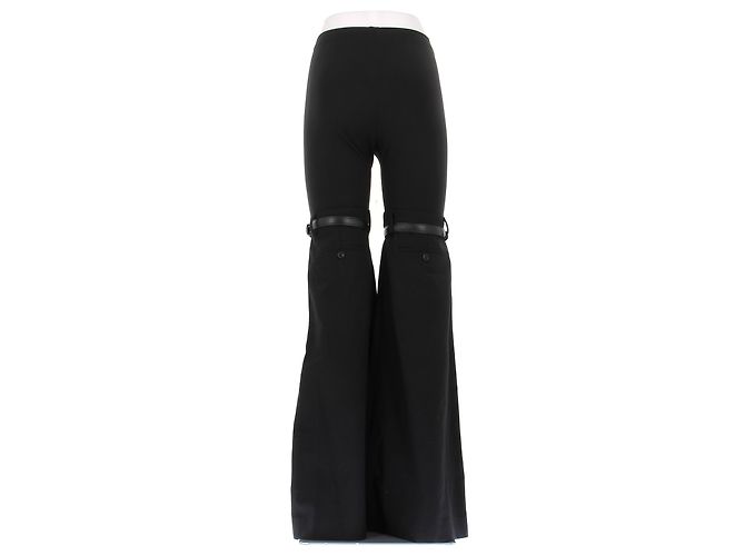 Coperni Pantalones negros con cinturón - vista 2