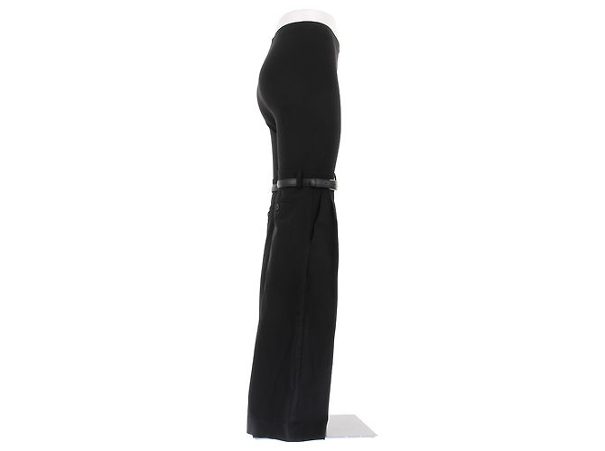 Coperni Pantalones negros con cinturón - vista 3