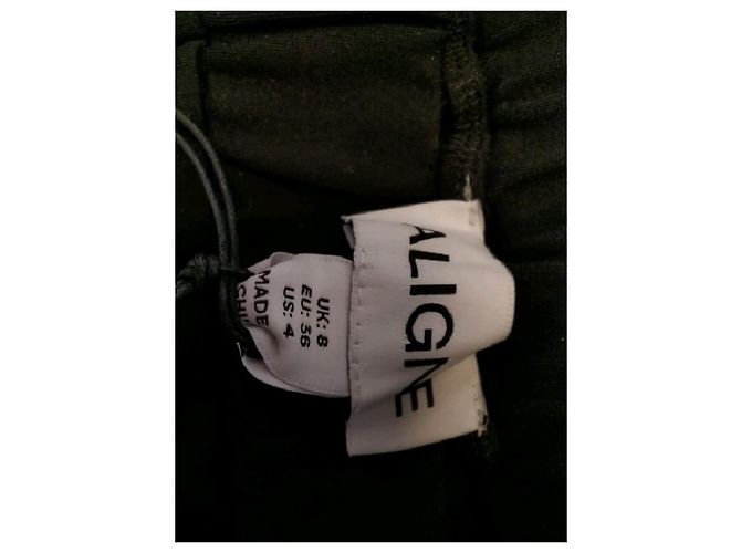 Autre Marque ALIGNE Schwarze gerade Hose - Ansicht 5