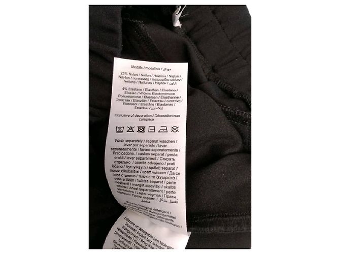 Autre Marque ALIGNE Schwarze gerade Hose - Ansicht 6