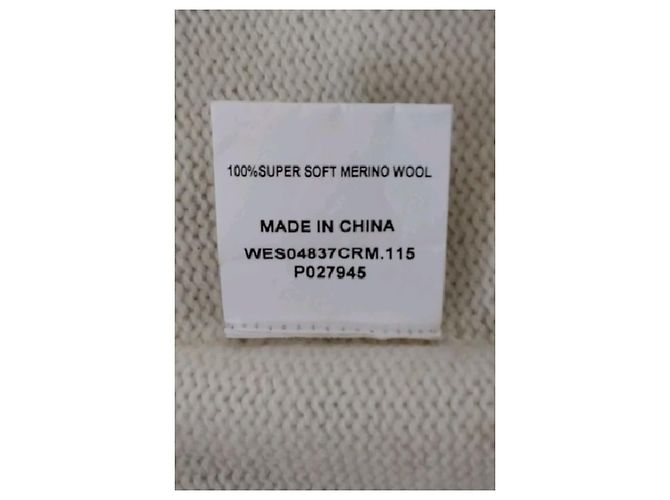 Autre Marque DISSH Wollpullover weiß M - Ansicht 8