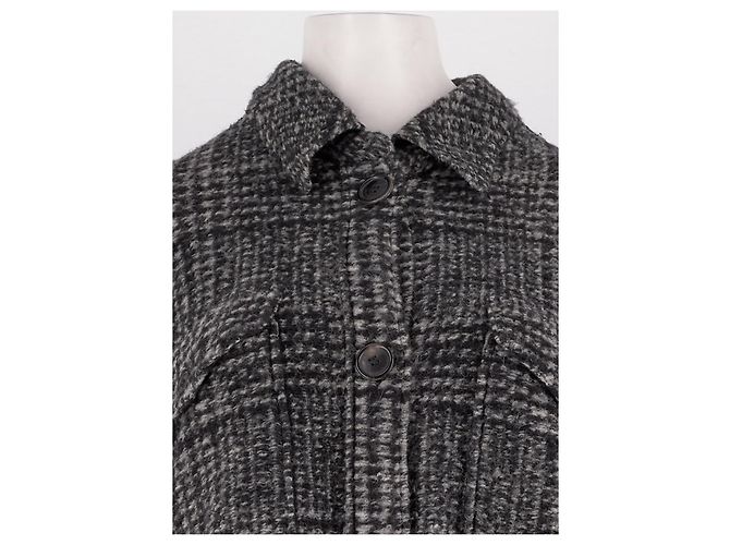 Isabel Marant Etoile Wolljacke Grau - Ansicht 2