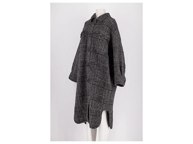 Isabel Marant Etoile Wolljacke Grau - Ansicht 4