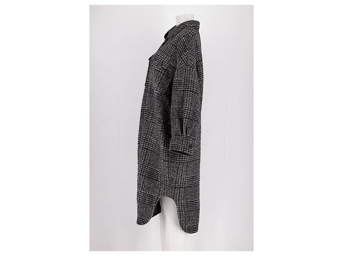 Isabel Marant Etoile Wolljacke Grau - Ansicht 5