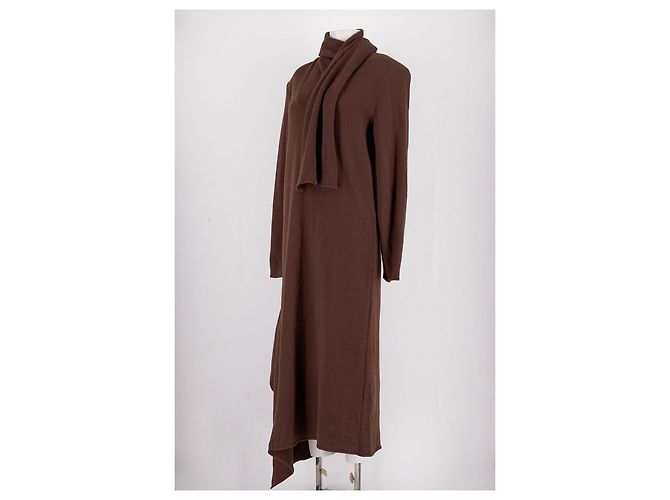 Autre Marque Abito taglio dritto marrone J.D.WOOL - vista 4