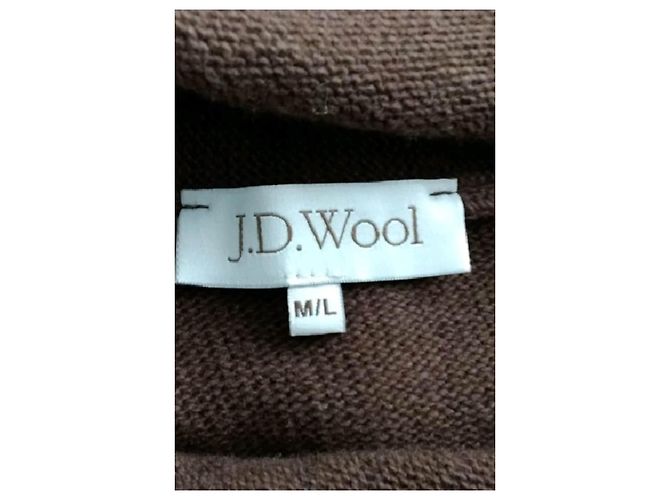 Autre Marque Abito taglio dritto marrone J.D.WOOL - vista 7