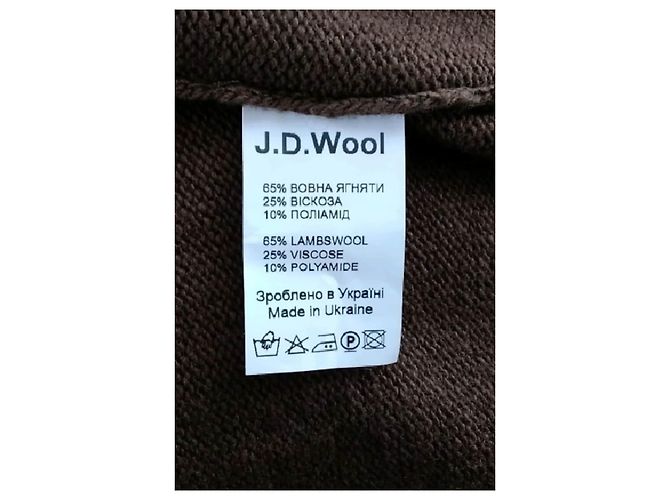 Autre Marque Abito taglio dritto marrone J.D.WOOL - vista 8