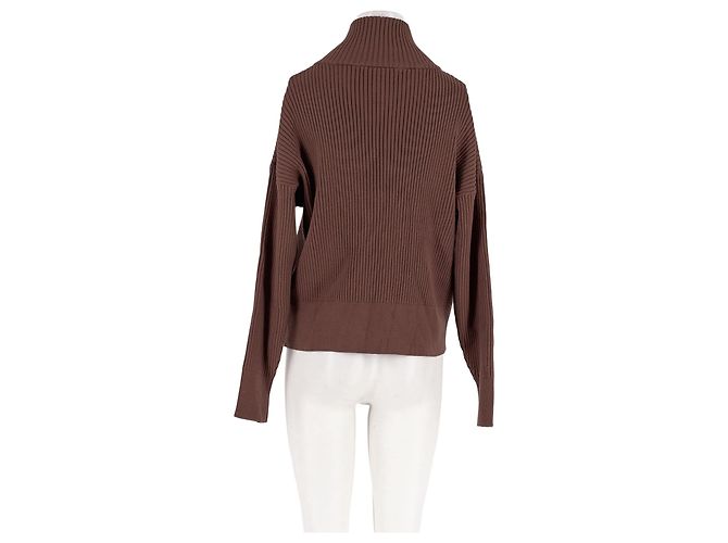 Autre Marque VARLEY Pullover mit Reißverschluss braun - Ansicht 6
