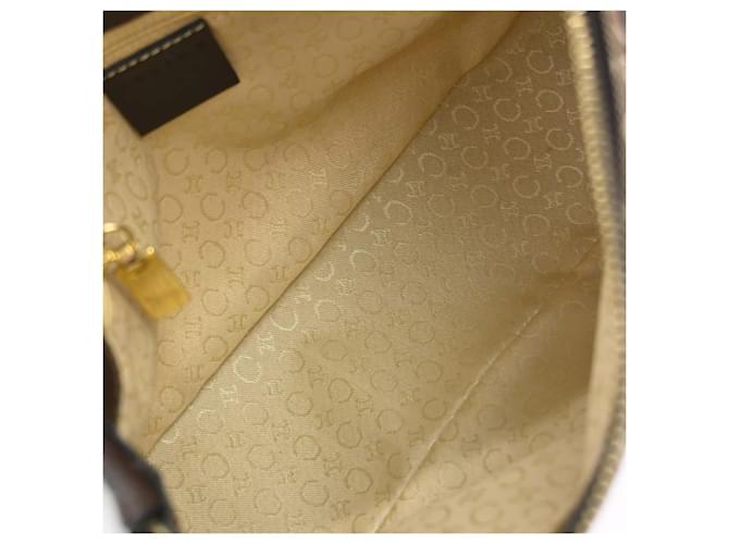 Edge Céline Celine Macadam Canvas Medium Marrone - vista 3