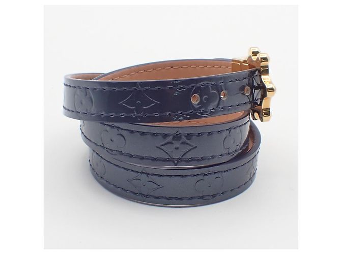 Louis Vuitton Triple Tour Monogram Vernis Porpora - vista 4