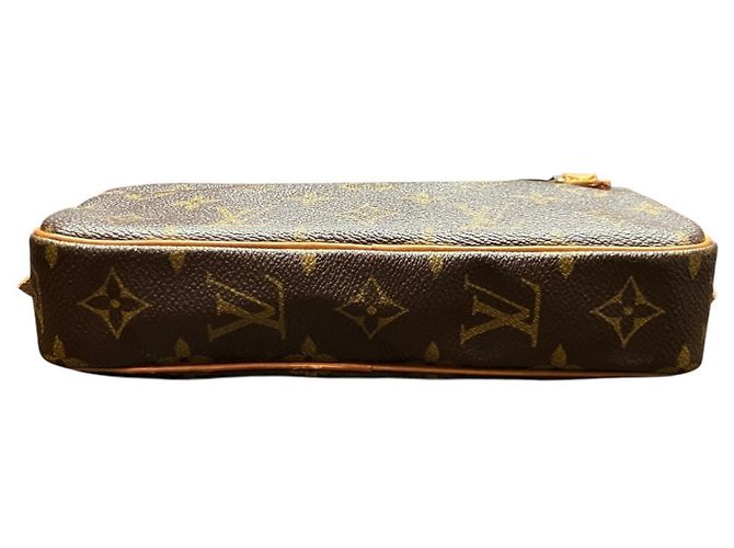 Borsa a tracolla Louis Vuitton Marly Bandoulière Marrone Monogramma - vista 3